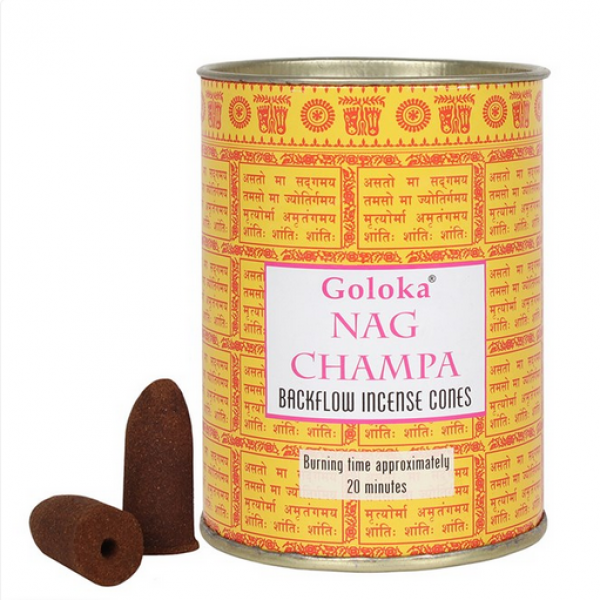 Backflow Cones Goloka Nag Champa